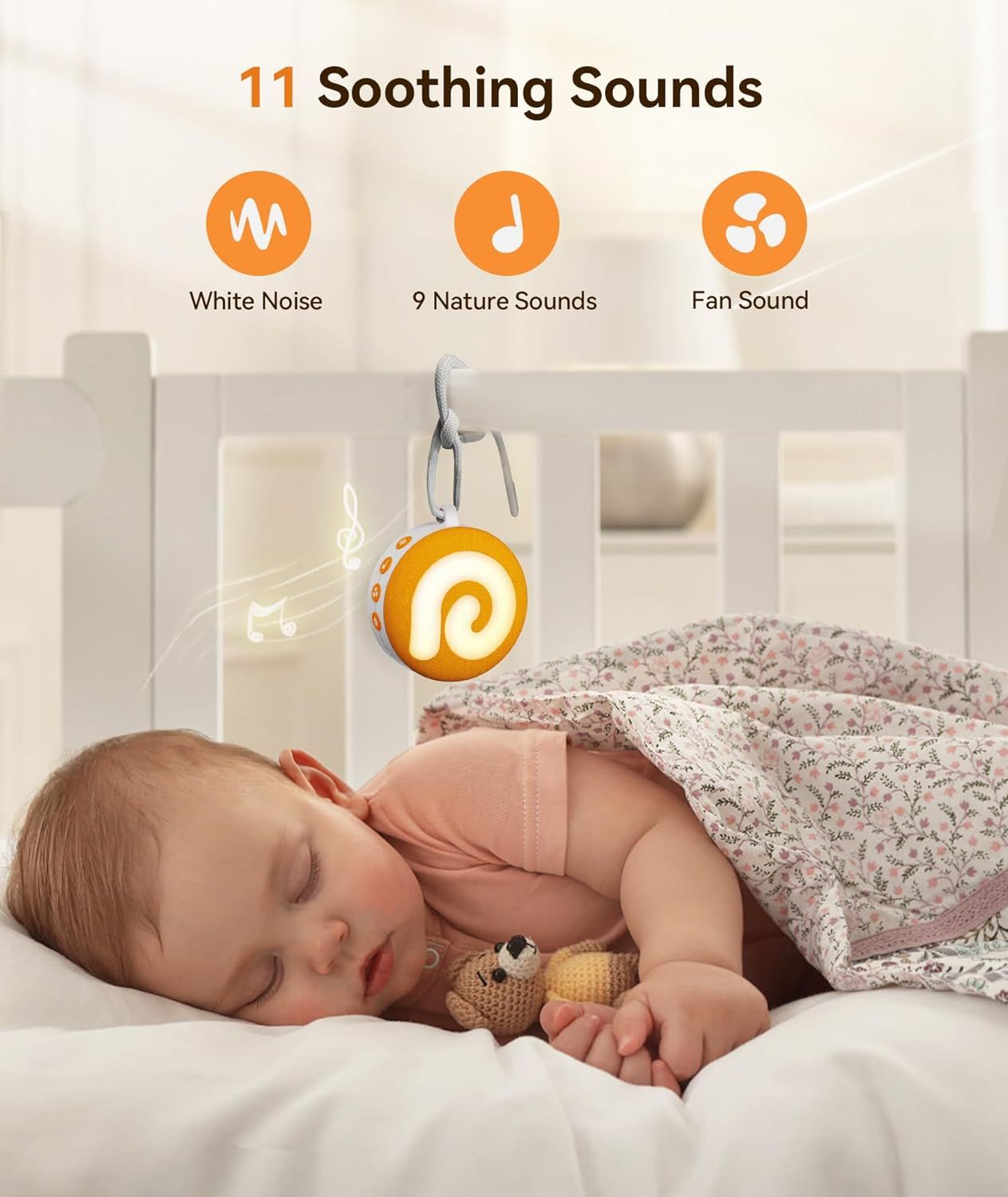 White noise baby sleep sounds on sale