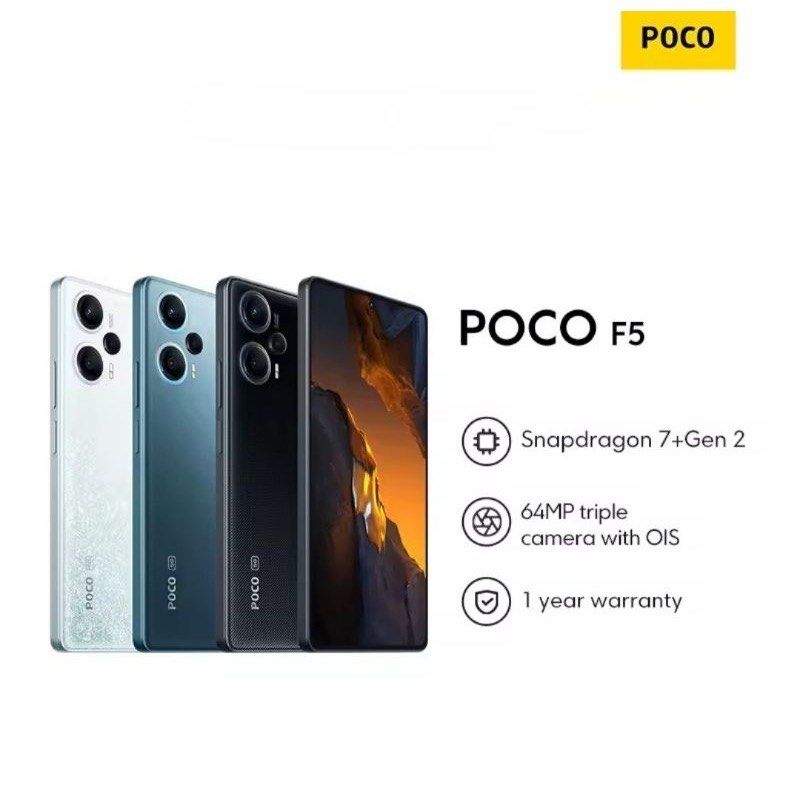 Xiaomi POCO F5 5G Smartphone 12/256GB Snapdragon® 7+Gen2 NFC 120Hz