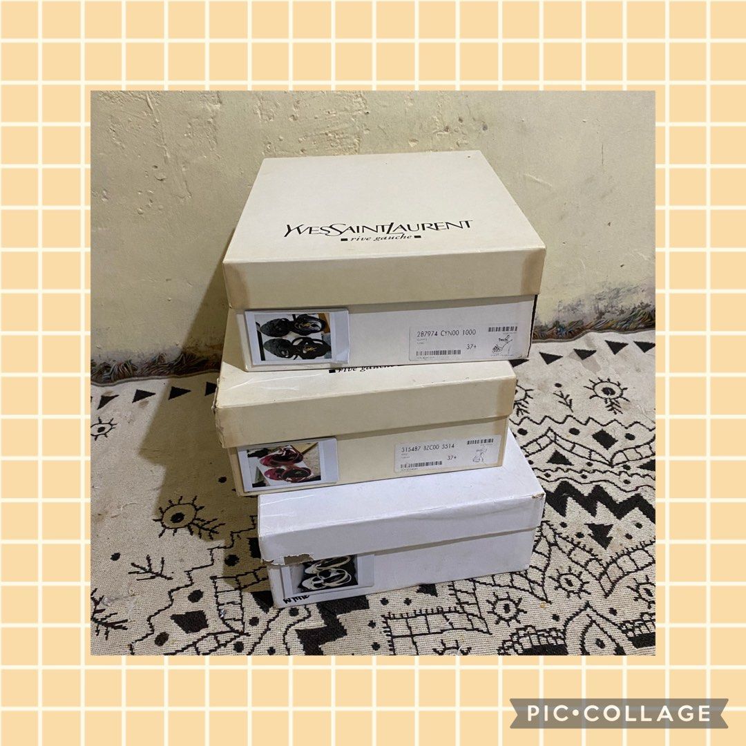 Ysl shoe box top