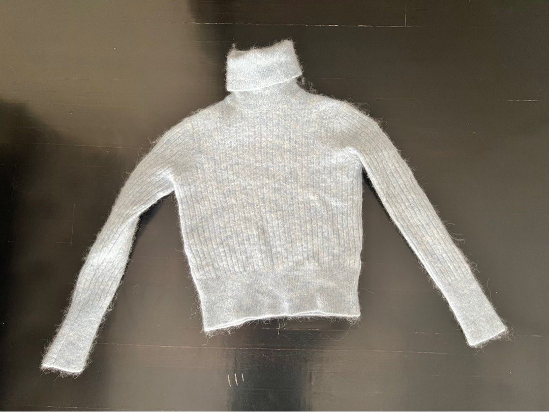 white turtle neck zara