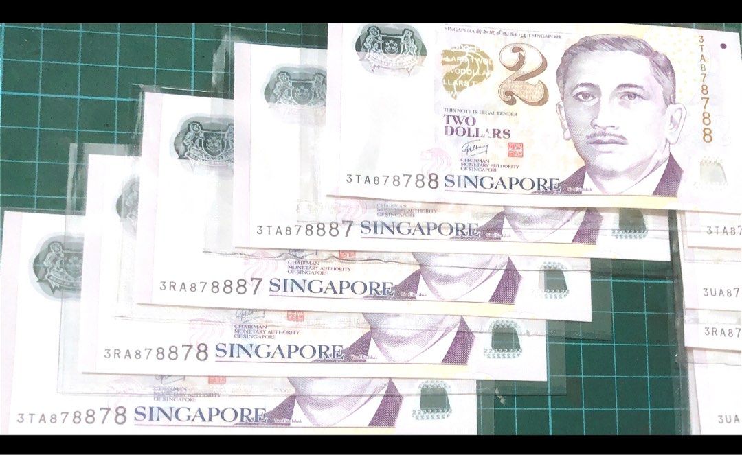 $2 almost solid 1 rare note (Category: Currency) located in Singapore. Submitted by bestsk (Listing ID 1269857810, Image 7). Description: Anyone interested can message me UNC note.