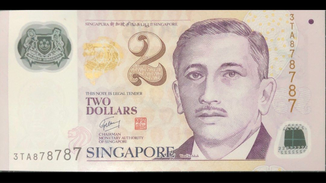 $2 almost solid 1 rare note (Category: Currency) located in Singapore. Submitted by bestsk (Listing ID 1269857810, Image 2). Description: Anyone interested can message me UNC note.