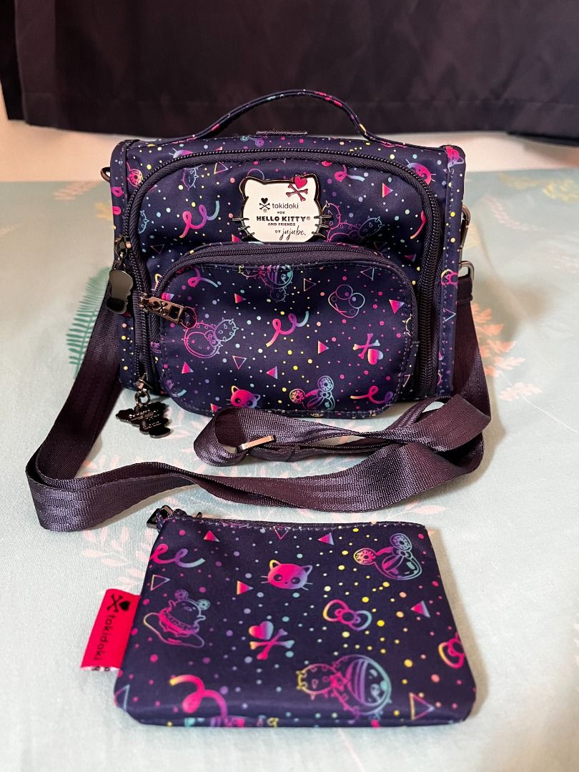 [2 for 1] tokidoki X Sanrio x JuJuBe Confetti Dreams Mini BFF bag with