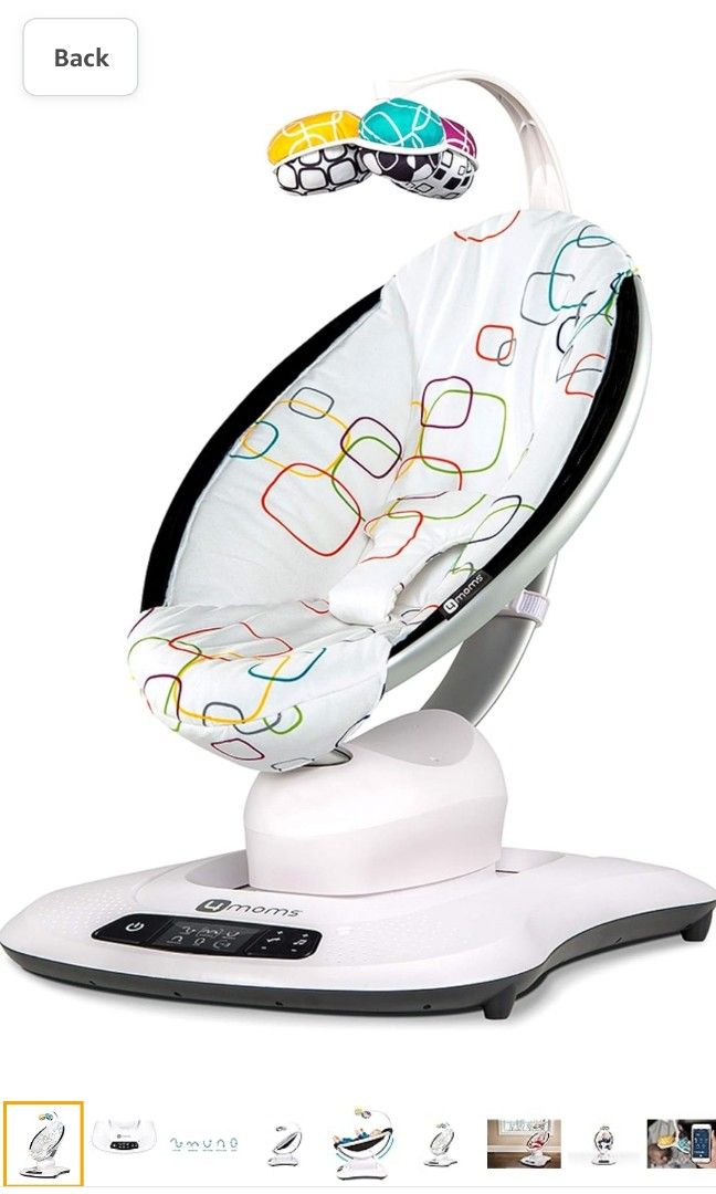 Mamaroo 4moms baby bouncer best sale