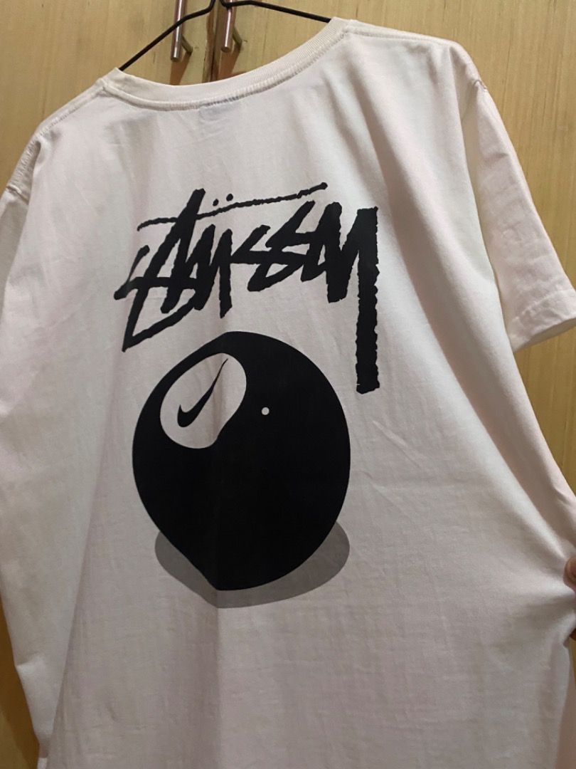 8 BALL STUSSY x NIKE, Men's Fashion, Tops & Sets, Tshirts & Polo Shirts ...