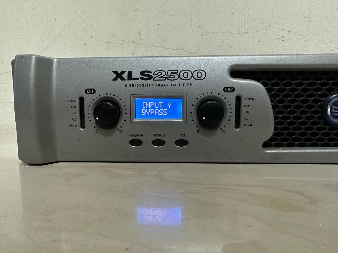 美國 CROWN XLS2500 後級擴大機 2400W, 耳機及錄音音訊設備, 音樂播放裝置 MP3及CD 播放器在旋轉拍賣
