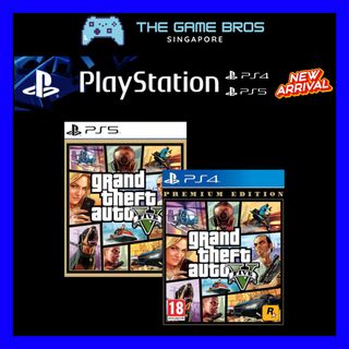 Jogos e Consolas - Jogo GTA 5 trilogy Ps4 / Ps5 ( selado