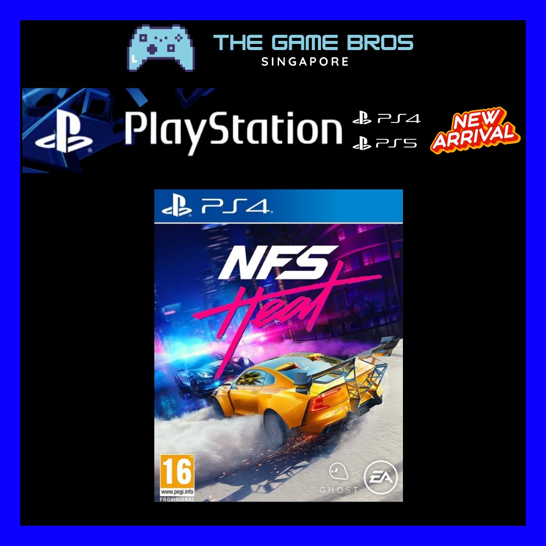  NFS Heat Need For Speed Heat PS4 PS5 Playstation Digital Games 