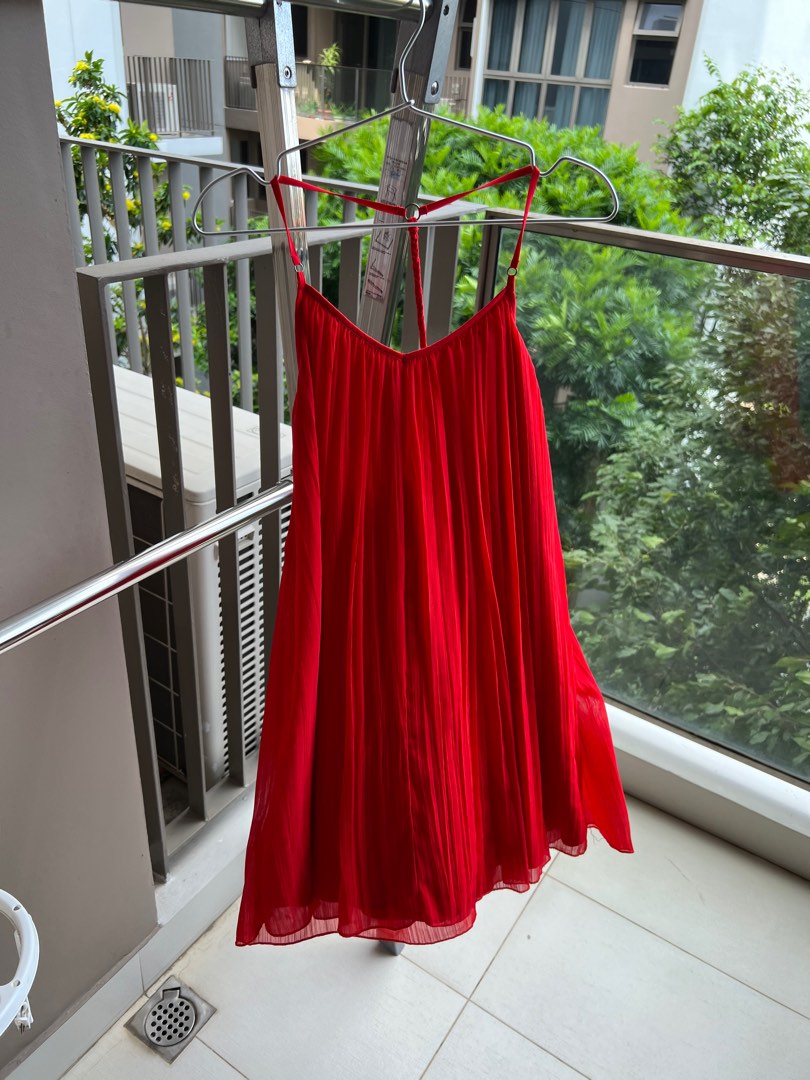 Abercrombie Fitch Red Dress Women s Fashion Dresses Sets