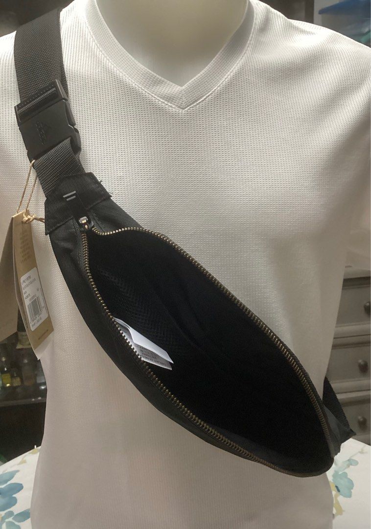 Adidas Lifestyle Parley Ocean Plastic Waist Bag Unisex Black, Men's