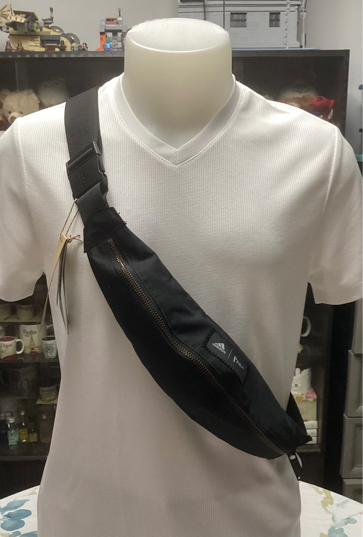 Adidas Lifestyle Parley Ocean Plastic Waist Bag Unisex Black, Men's