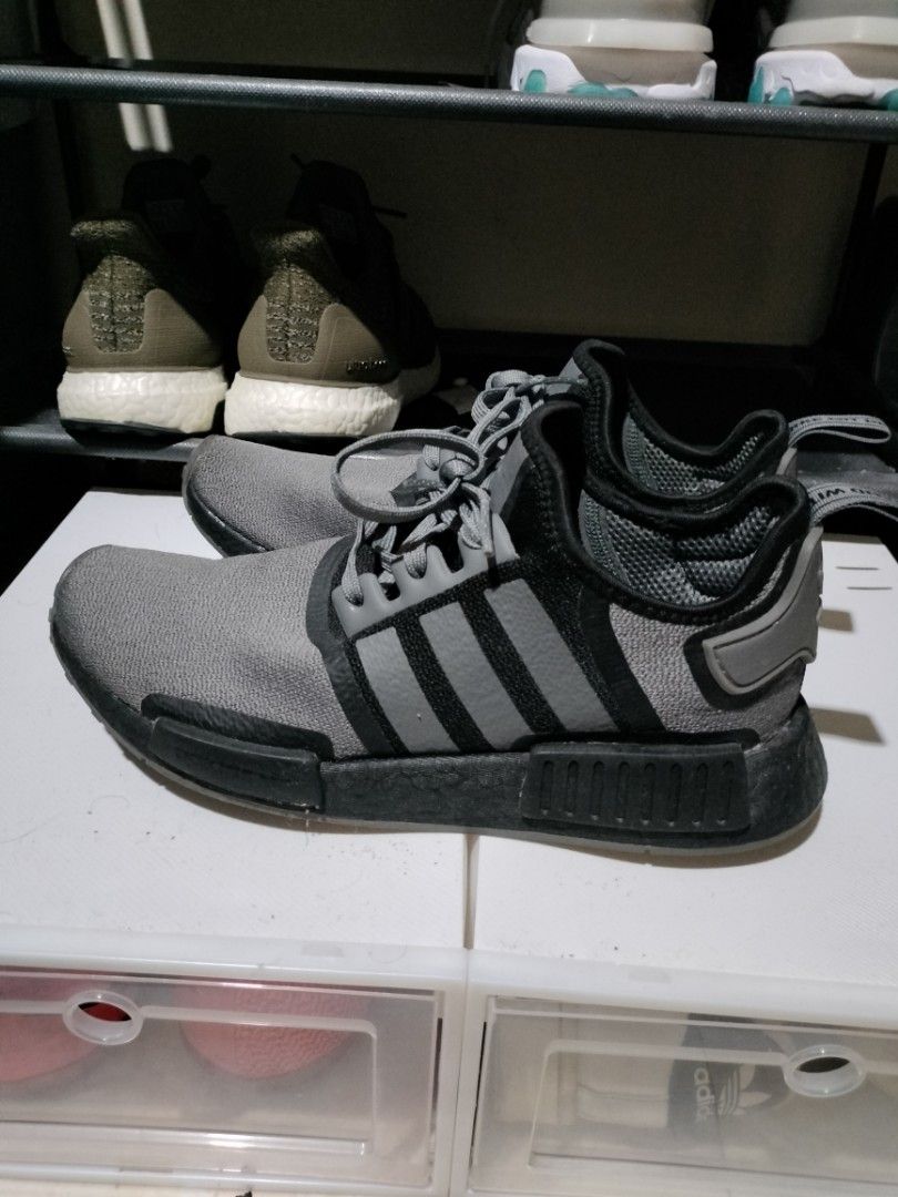 Adidas NmD R1 Grey Black 42 us8 5 Original Fesyen Pria Sepatu