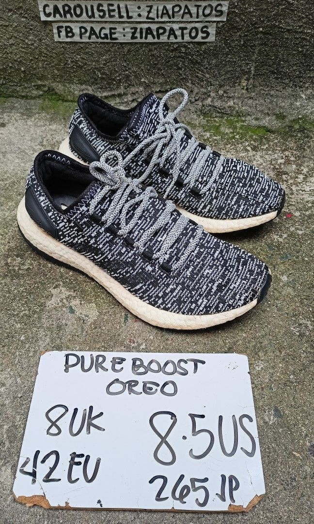 Adidas pure boost discount oreo on feet