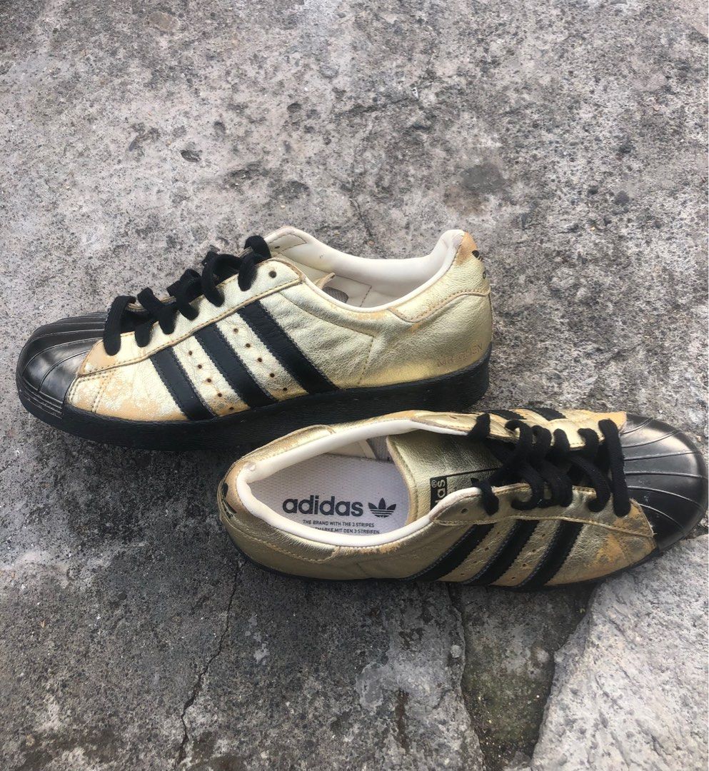 Mi adidas superstar 80s sale black