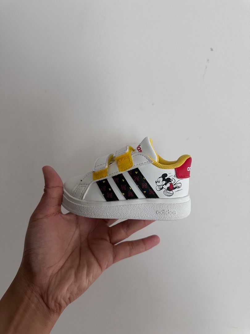 Adidas toddler shoes velcro hot sale
