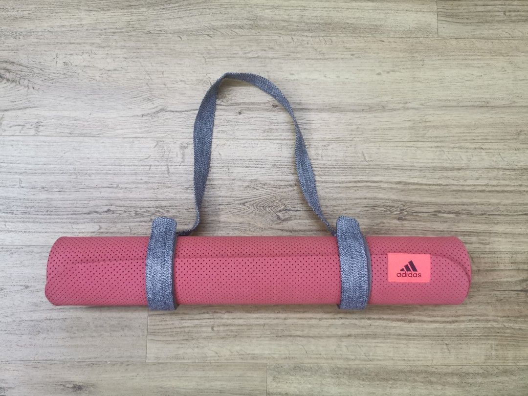 Adidas yoga mat, Sports Equipment, Exercise & Fitness, Exercise Mats on  Carousell