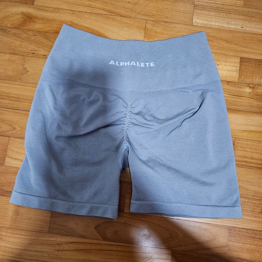 Alphalete, Shorts, Alphalete Amplify Shorts 45 Utility Grey
