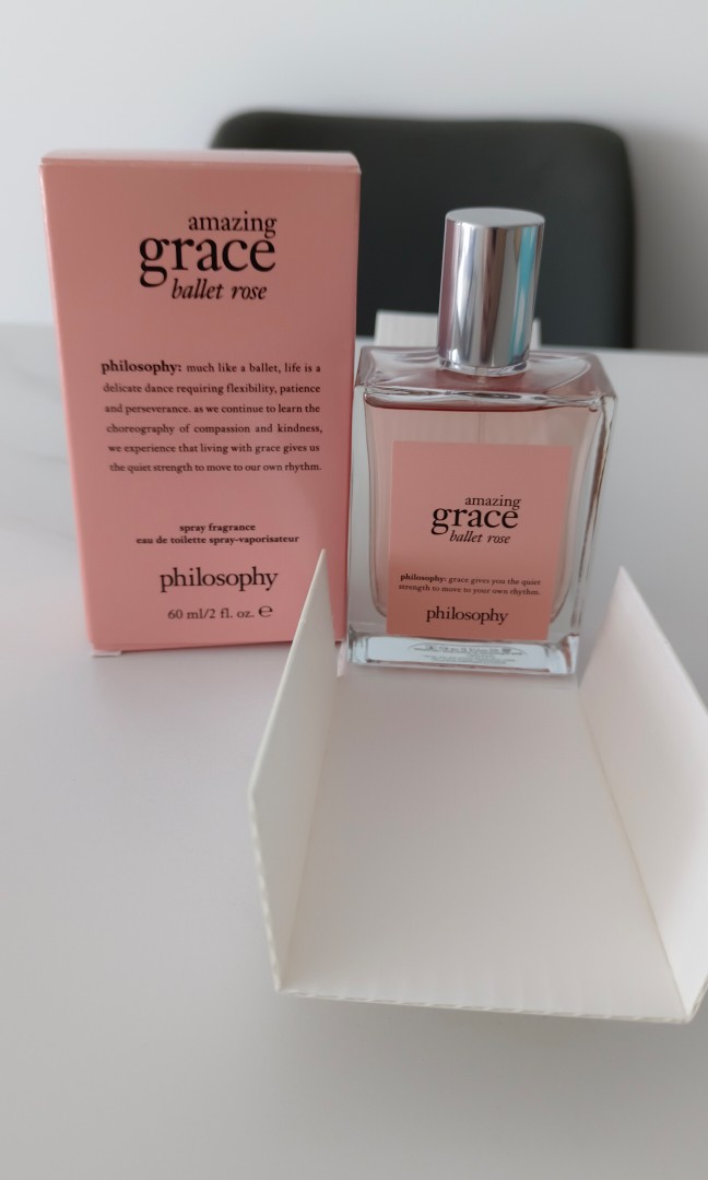 NEW, Amazing Grace by Philosophy EDT Perfume for Women, 2 oz/60 ml, No Box