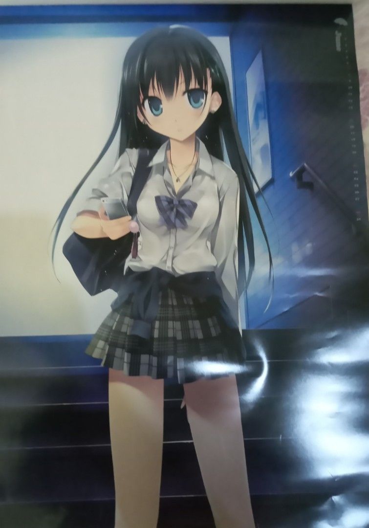 Anime calendar hentai poster, Hobbies & Toys, Memorabilia