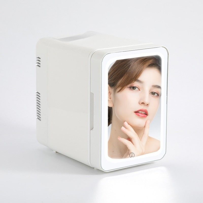 Annnic Mini Refrigerator (mini LED mirror fridge), TV & Home Appliances, Kitchen Appliances