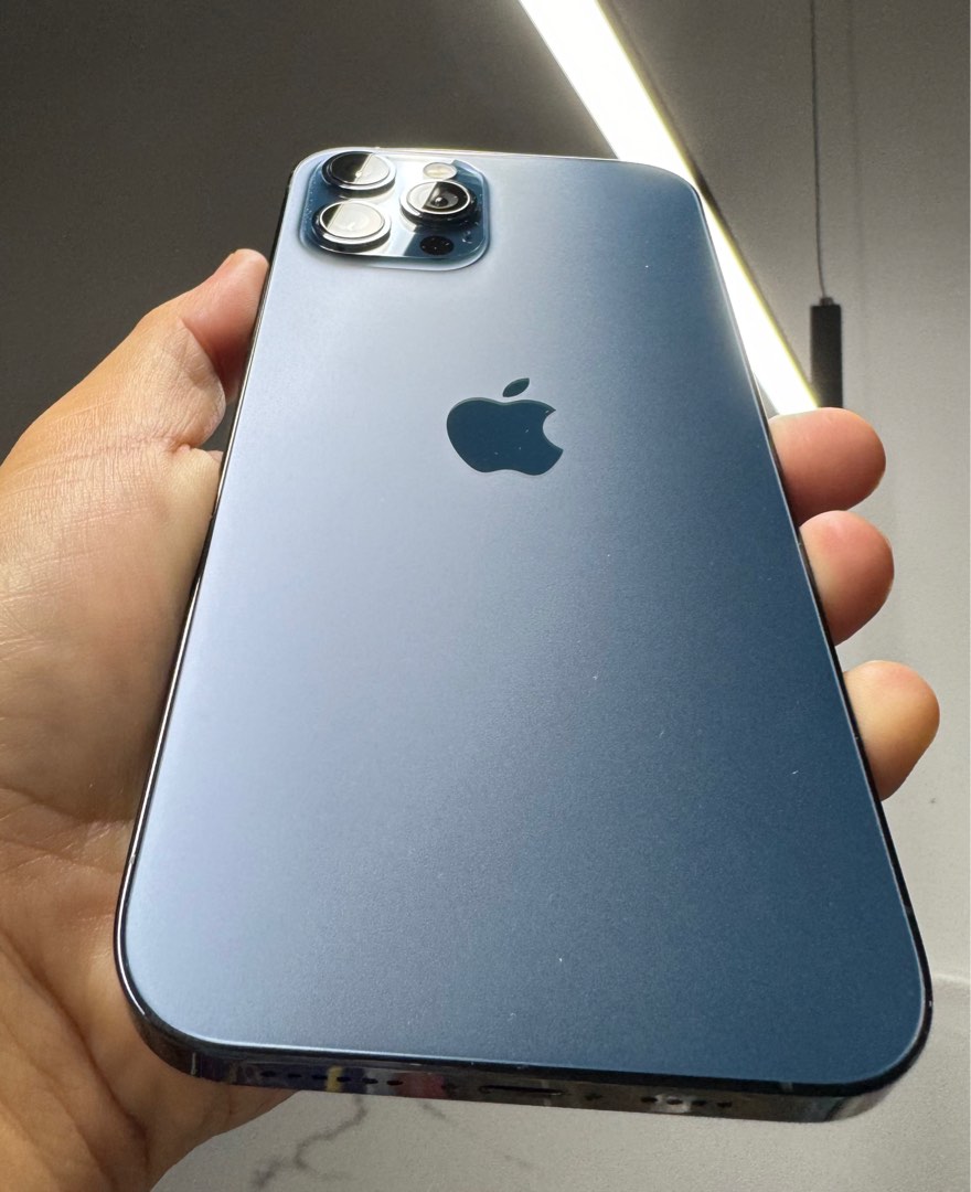 Apple iPhone 12 Pro Max Pacific Blue, Mobile Phones & Gadgets, Mobile
