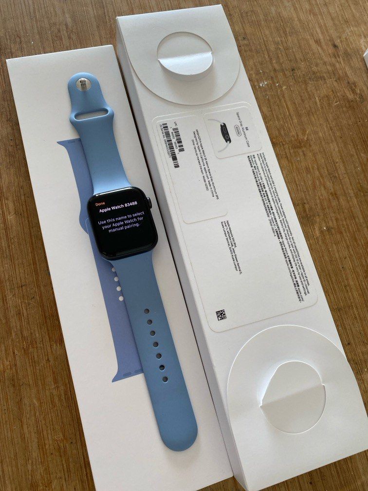 Apple Watch space gray SE 44mm, 手提電話, 智能穿戴裝置及智能手錶