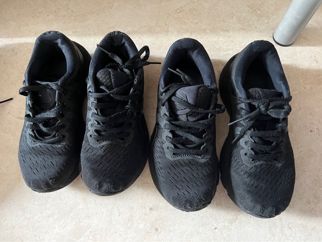 Asics Gel Kayano for flat feet 2 pairs US 2 and US 3 Babies