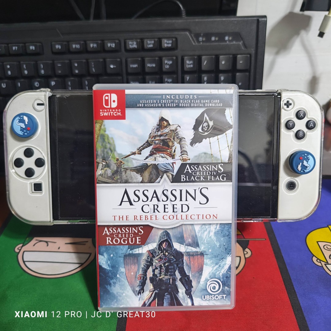 Assassins Creed The Rebel Collection Switch Game Video Gaming Video