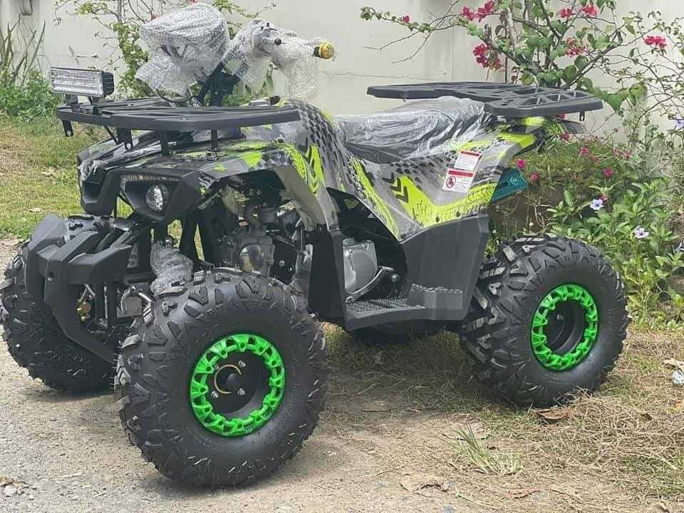 Atv 125ccgas type (Category: Bicycles) located in Manila. Submitted by minidivisoria (Listing ID 1271965205, Image 3). Description: ATV 125cc (GAS TYPE) 125 cc Atv gas type Brand: Displacement : 125 Engine Type 4 Stroke 4x2 Unleaded Gas Max Speed : 70kph Disc Brake weight : 120kilos Weight capacity: 120kilos Battery: 12v Colors: Plain white . PLain red . Plain blue. Plain green. Extreme colors..
