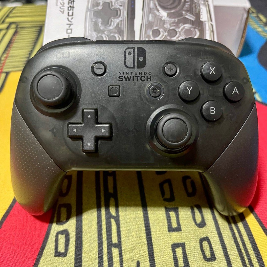 Nintendo Switch Pro Controller, Video Gaming, Gaming Accessories,  Controllers on Carousell