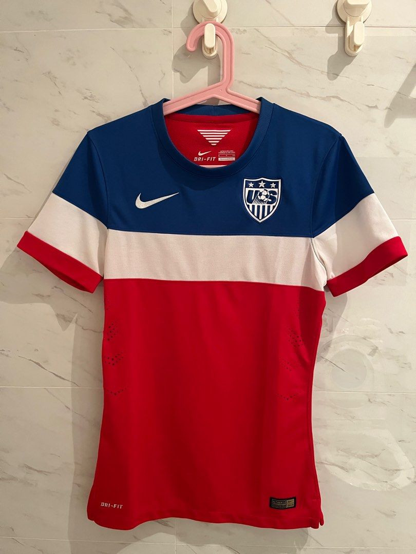 Authentic USA 2014 Away Player Issue Jersey Men s Fashion Tops