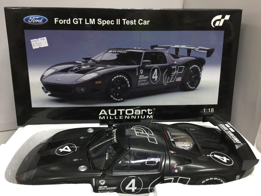 AUTOART 1/18 Ford GT LM Spec II Test Car #4 (80514) (C1420-214 
