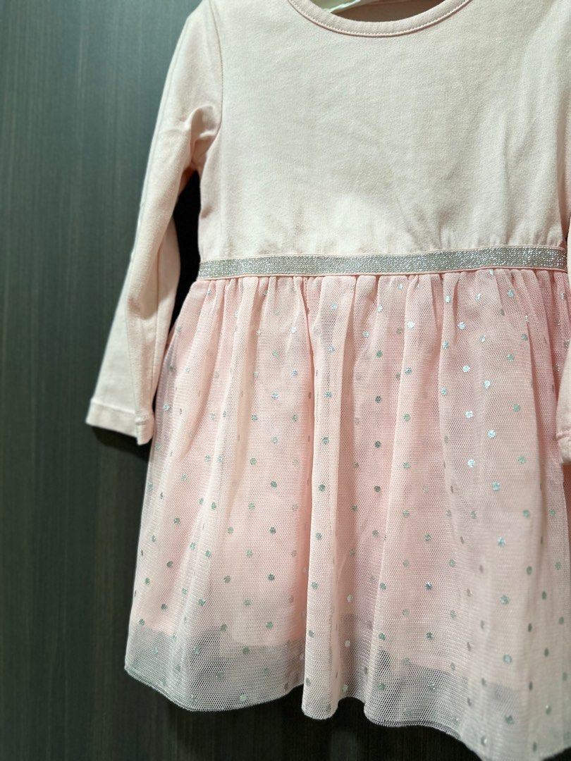 Baby gap pink dress sale