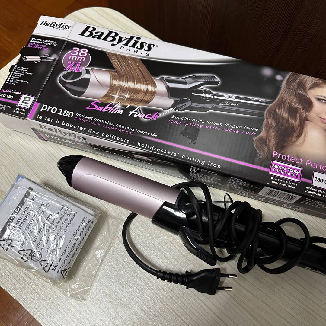 Babyliss Paris 38mm Hair Curling Iron