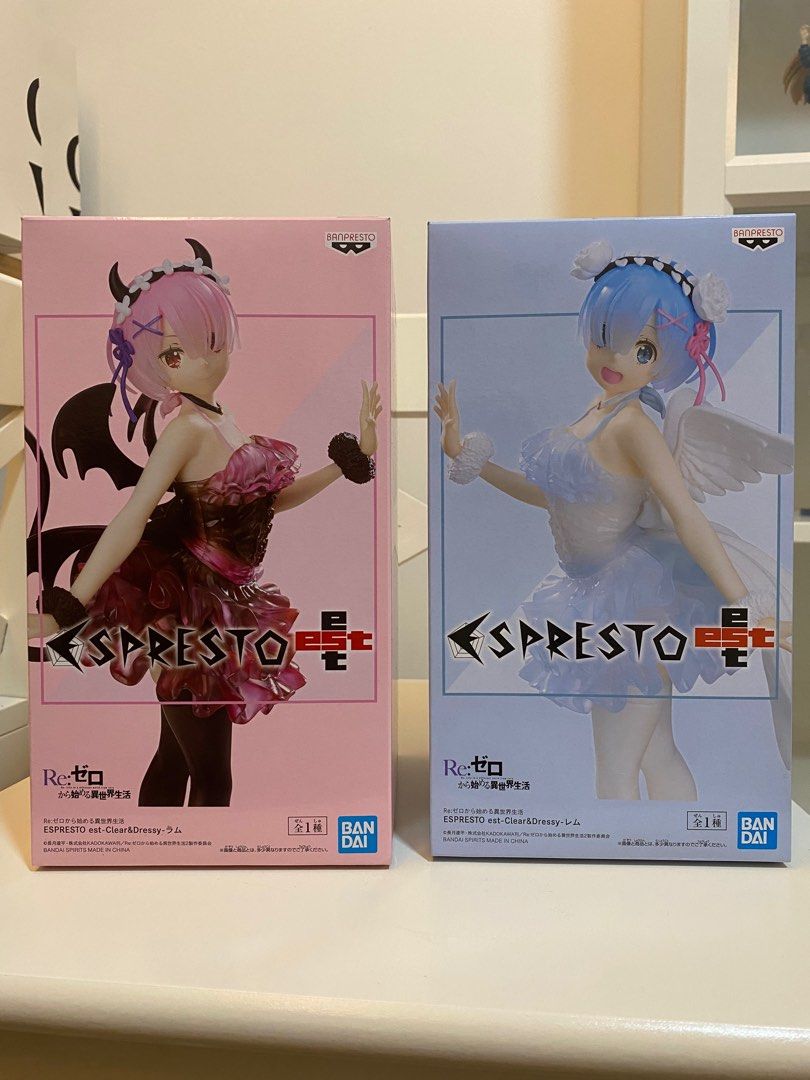 Figurine Ram & Rem Stage Costumes Ver. Espresto Re:Zero - Starting Life in Another World main image 1