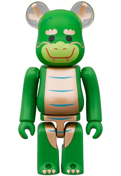 BE@RBRICK 干支辰100％ 龍生肖2024, 興趣及遊戲, 玩具& 遊戲類- Carousell