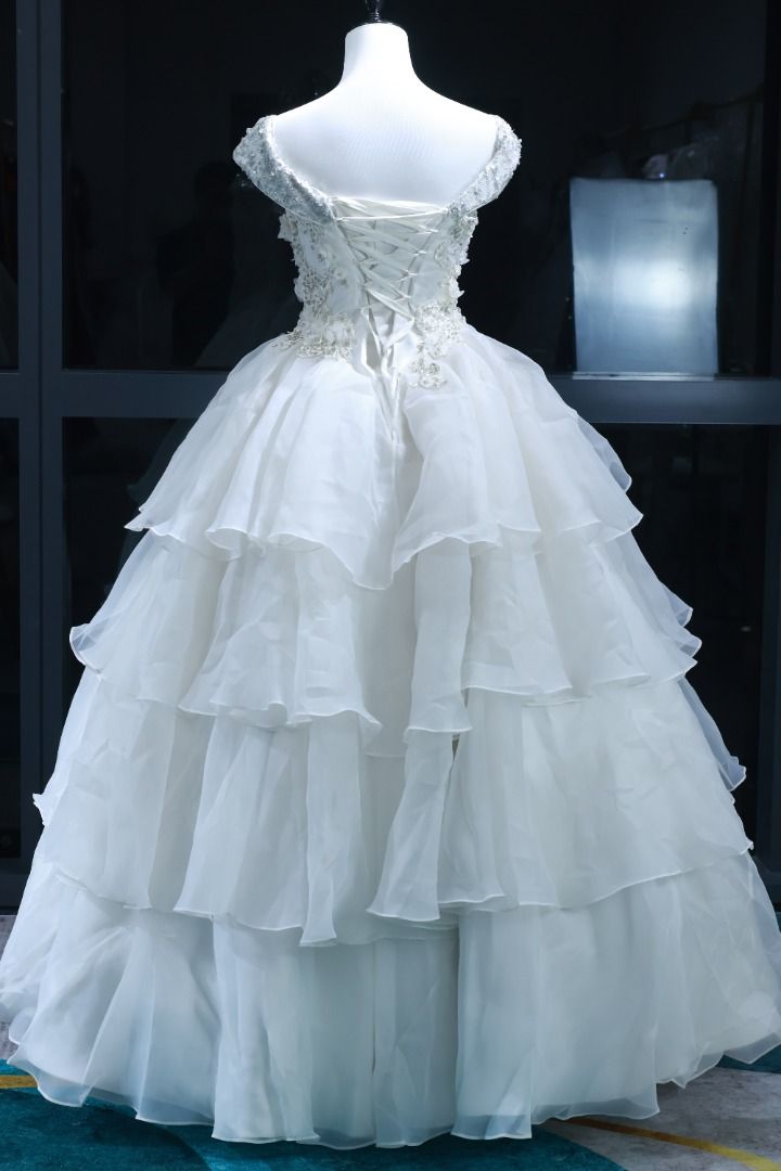 Chiffon ball gown online