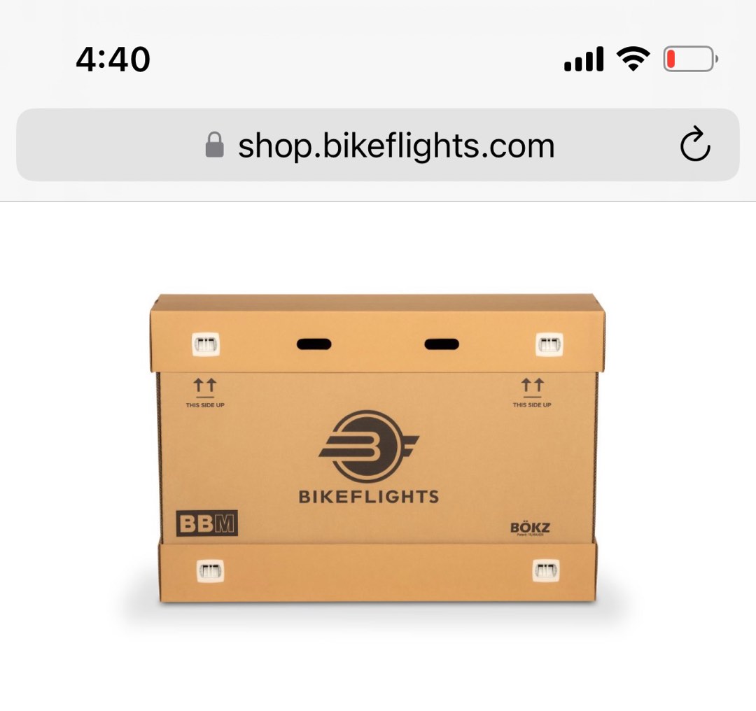 Bikeflights Bike Box Medium from the US Sports Equipment