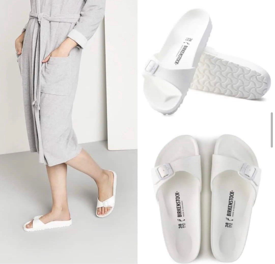 birkenstock madrid eva white 36 37 Women s Fashion Footwear