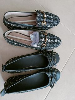 Cute sales black flats
