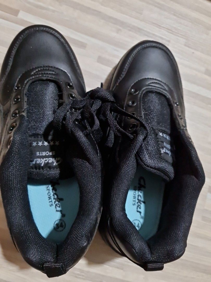 Branded black school discount shoes