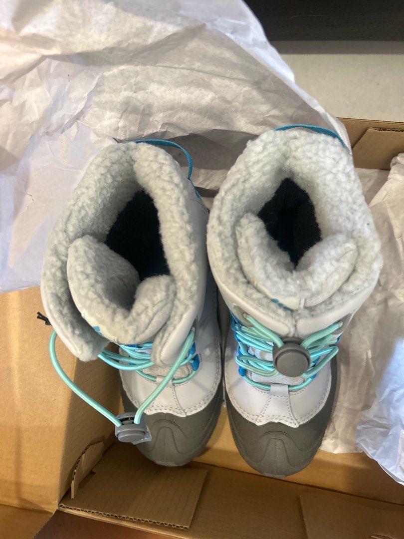 Girls teal sales snow boots