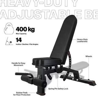 BRAND NEW!!  Heavy Duty Adjustable Bench Press