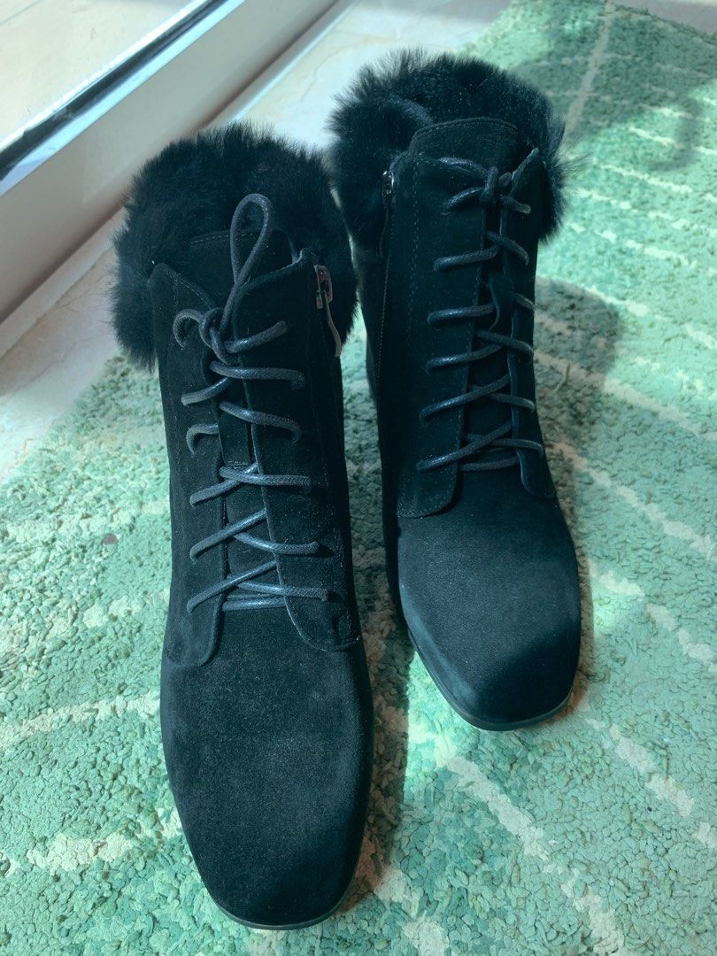 Sheep online leather boots