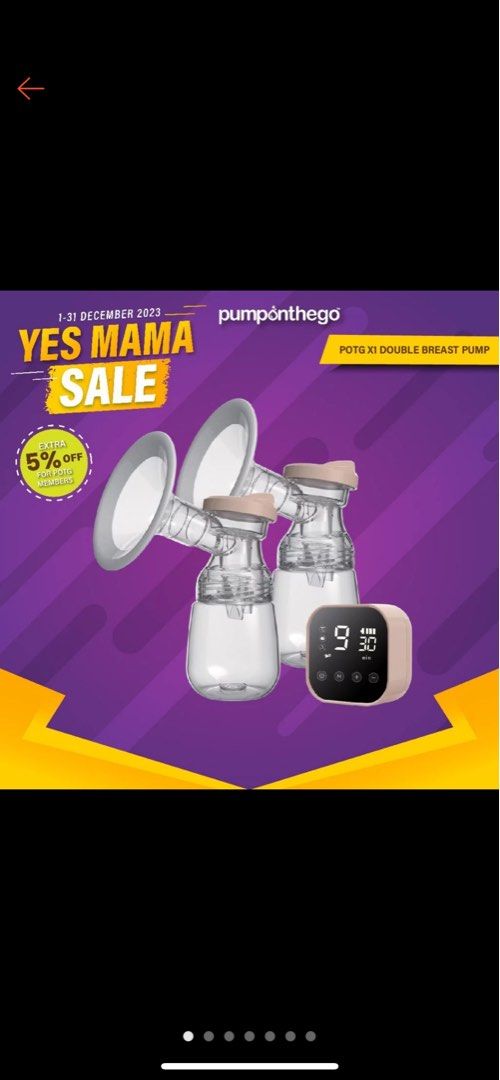 Breast pump pump on the go, Babies & Kids, Nursing & Feeding