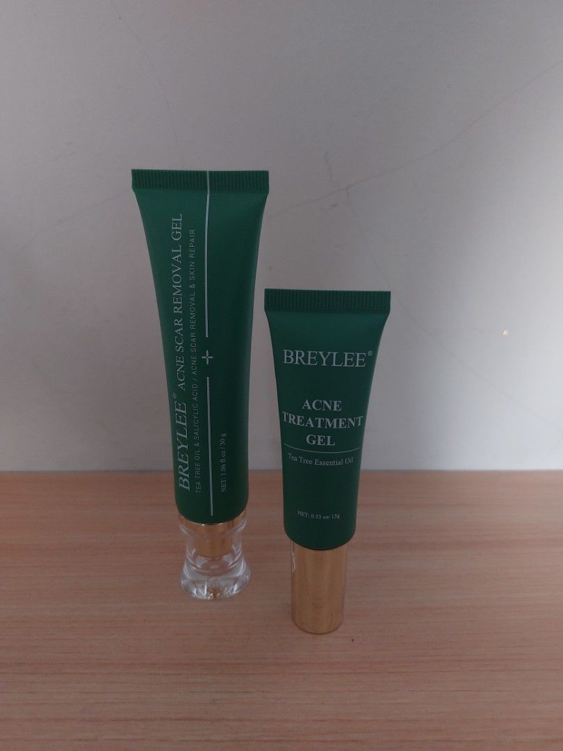 Breylee acne treatment gel, Kesehatan & Kecantikan, Kulit, Sabun
