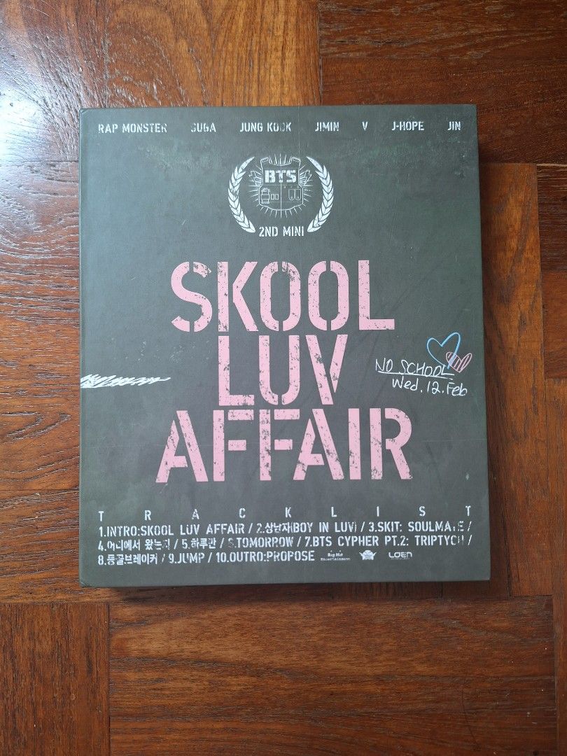 BTS Skool Luv Affair 購入】BTS Skool Luv Affair Album and Ticket