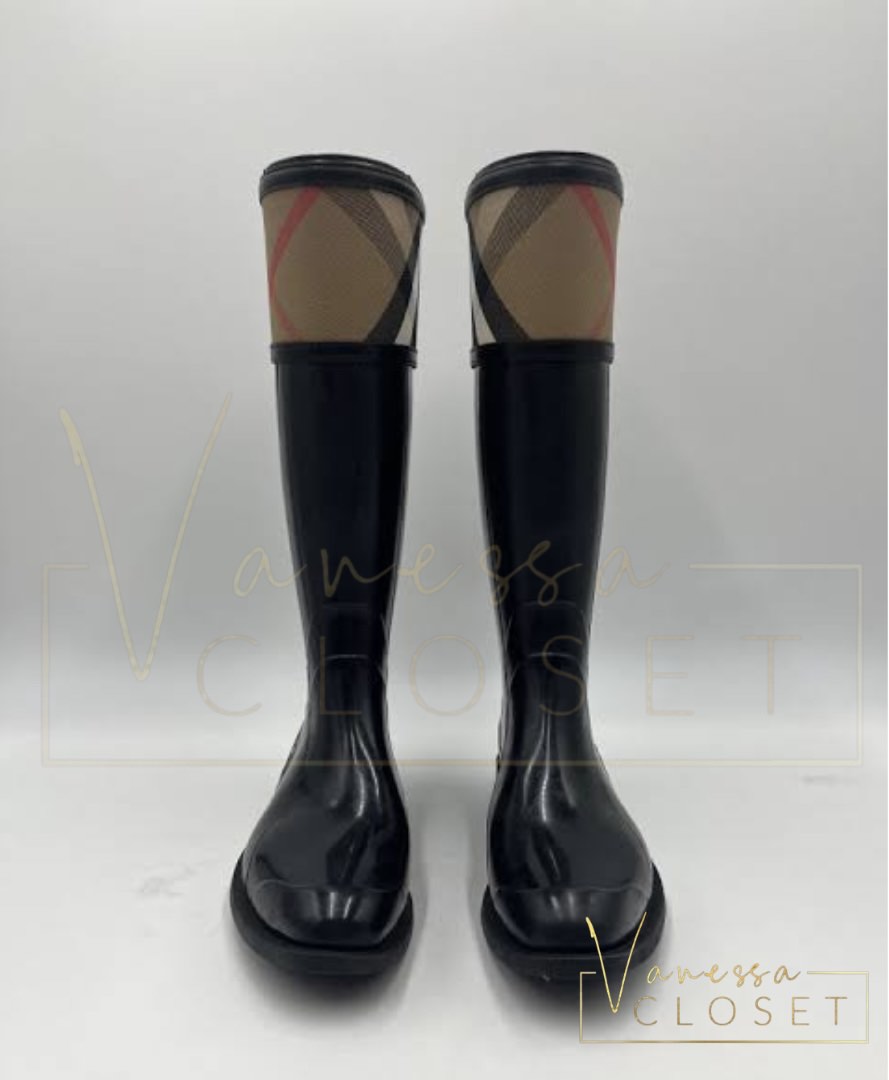 Burberry rain boots knockoff hot sale