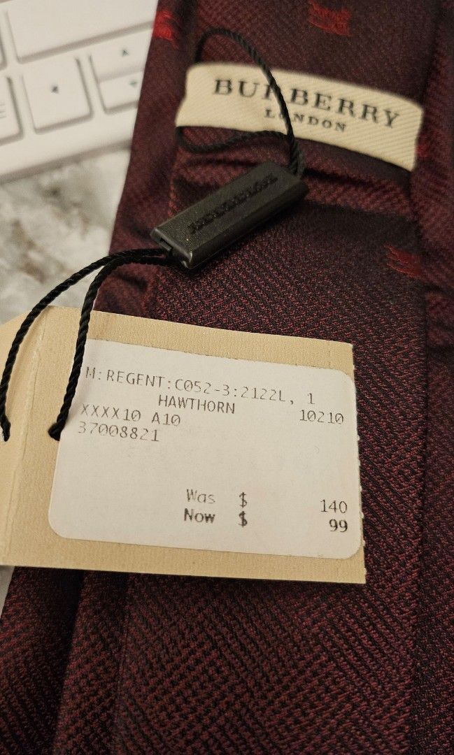 Burberry shop regent tie
