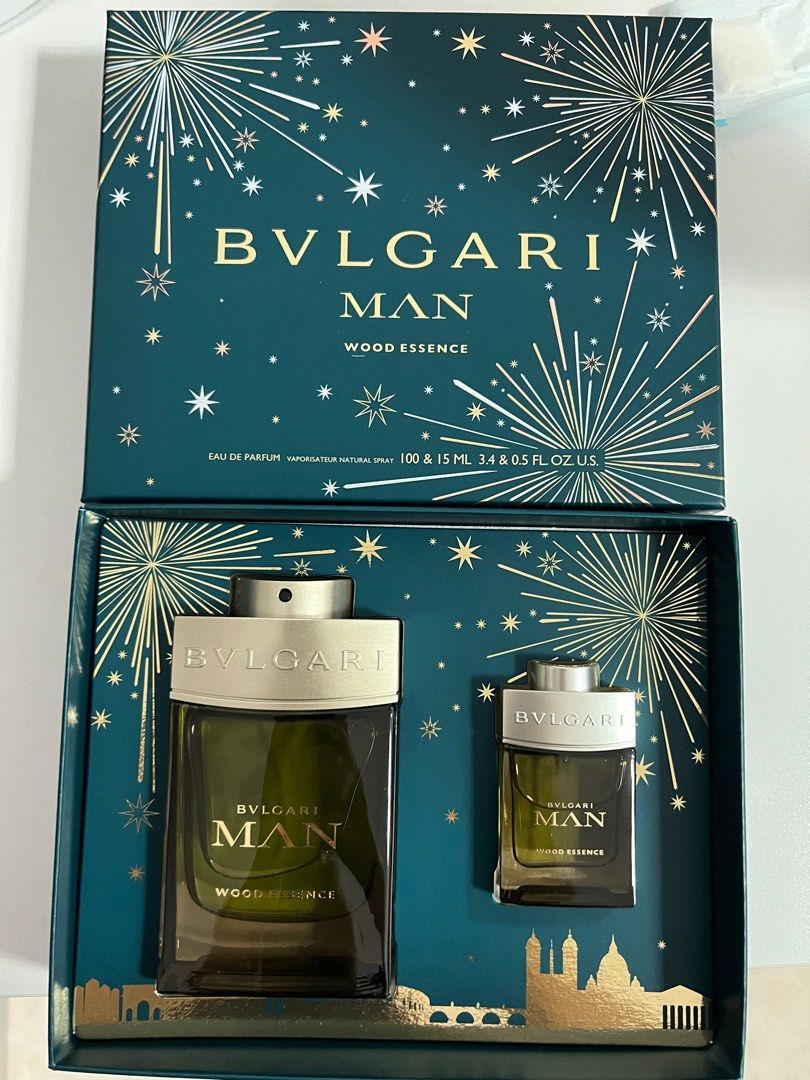 Bvlgari wood essence set Beauty Personal Care Fragrance